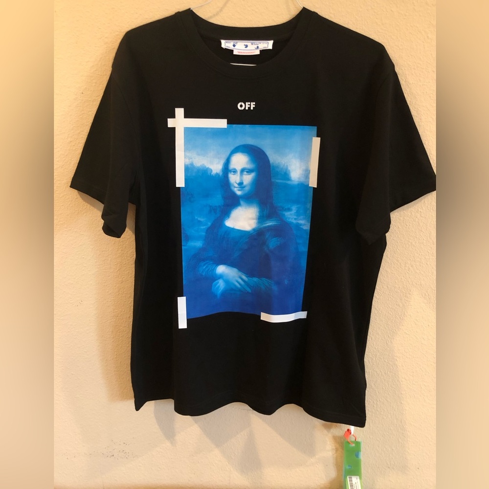 The Off-White oversized Mona Lisa T-shirt L